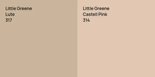 317 Lute vs 314 Castell Pink