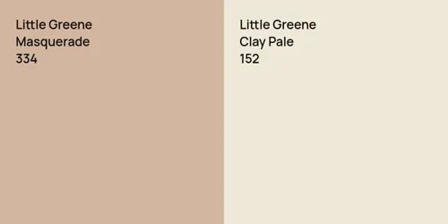 334 Masquerade vs 152 Clay Pale