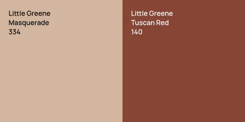 334 Masquerade vs 140 Tuscan Red