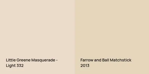 332 Masquerade - Light vs 2013 Matchstick