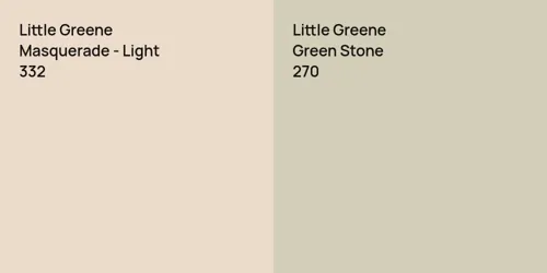 332 Masquerade - Light vs 270 Green Stone