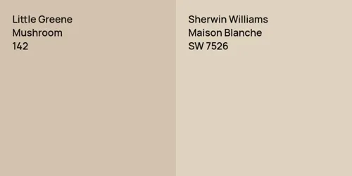 142 Mushroom vs SW 7526 Maison Blanche