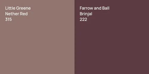 315 Nether Red vs 222 Brinjal