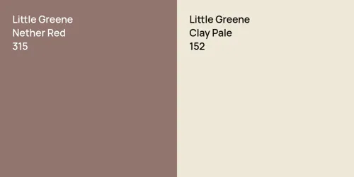 315 Nether Red vs 152 Clay Pale