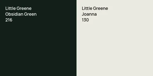 216 Obsidian Green vs 130 Joanna