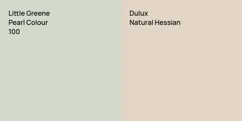 100 Pearl Colour vs null Natural Hessian