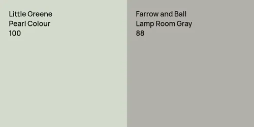 100 Pearl Colour vs 88 Lamp Room Gray