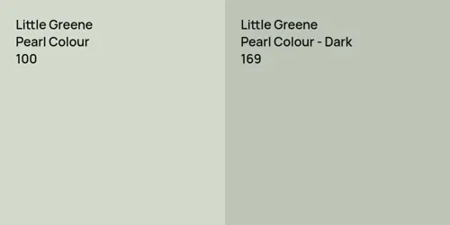 100 Pearl Colour vs 169 Pearl Colour - Dark