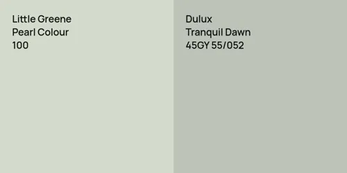 100 Pearl Colour vs 45GY 55/052 Tranquil Dawn