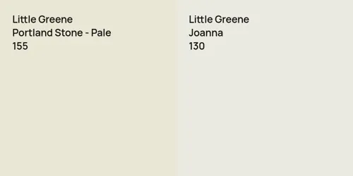 155 Portland Stone - Pale vs 130 Joanna