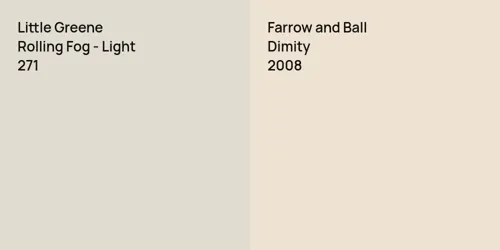 271 Rolling Fog - Light vs 2008 Dimity