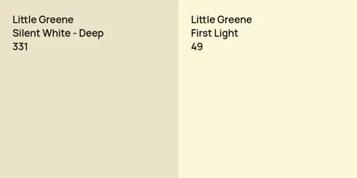 331 Silent White - Deep vs 49 First Light