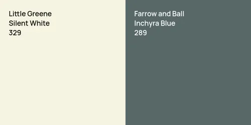 329 Silent White vs 289 Inchyra Blue