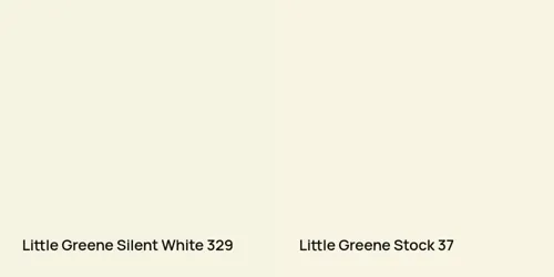 329 Silent White vs 37 Stock