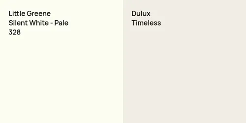 328 Silent White - Pale vs  Timeless