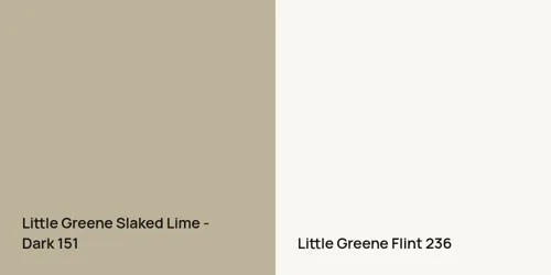 151 Slaked Lime - Dark vs 236 Flint