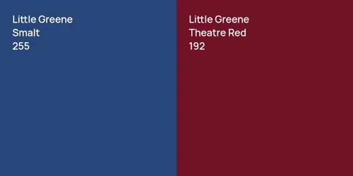 255 Smalt vs 192 Theatre Red