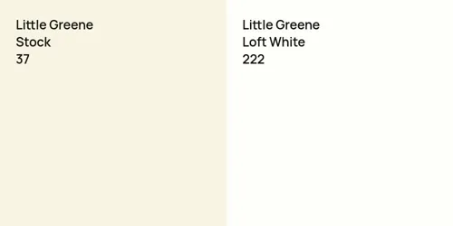 37 Stock vs 222 Loft White