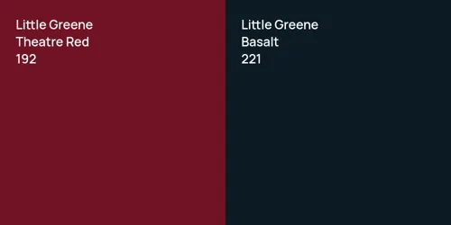 192 Theatre Red vs 221 Basalt