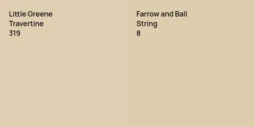 319 Travertine vs 8 String