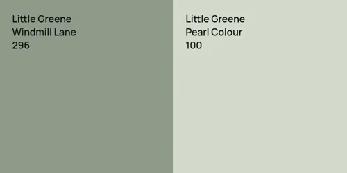 296 Windmill Lane vs 100 Pearl Colour