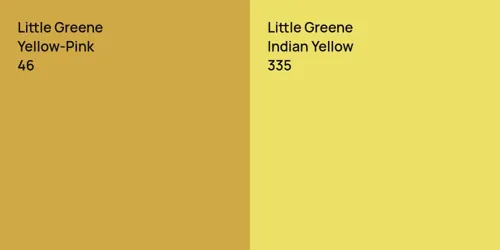 46 Yellow-Pink vs 335 Indian Yellow