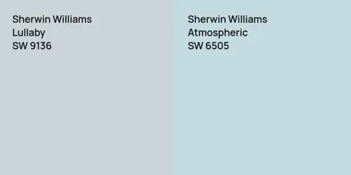 SW 9136 Lullaby vs SW 6505 Atmospheric