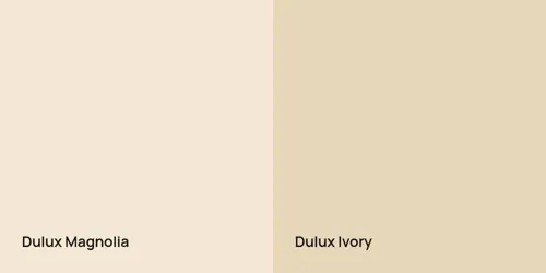 null Magnolia vs null Ivory