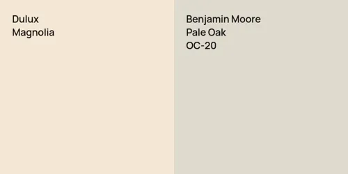 null Magnolia vs OC-20 Pale Oak