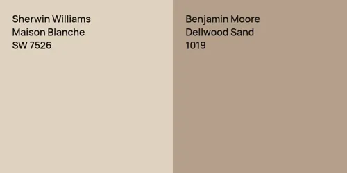 SW 7526 Maison Blanche vs 1019 Dellwood Sand