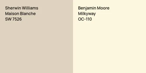 SW 7526 Maison Blanche vs OC-110 Milkyway