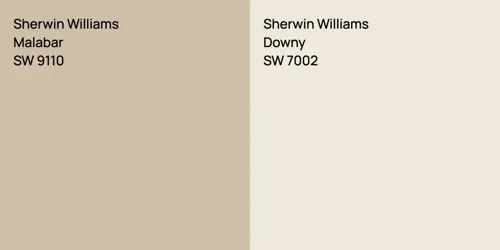 SW 9110 Malabar vs SW 7002 Downy