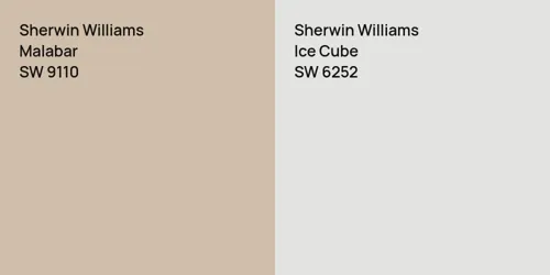 SW 9110 Malabar vs SW 6252 Ice Cube