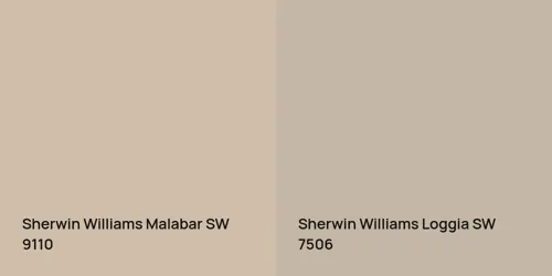 SW 9110 Malabar vs SW 7506 Loggia