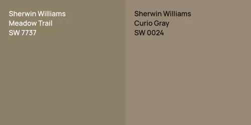 SW 7737 Meadow Trail vs SW 0024 Curio Gray