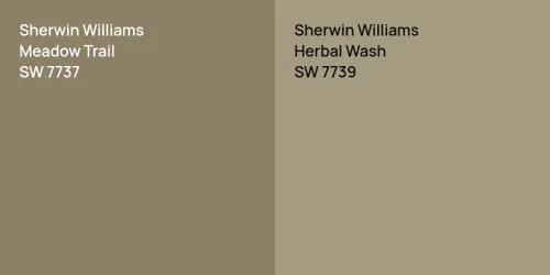 SW 7737 Meadow Trail vs SW 7739 Herbal Wash