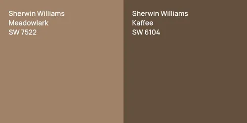 SW 7522 Meadowlark vs SW 6104 Kaffee