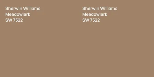 SW 7522 Meadowlark vs SW 7522 Meadowlark