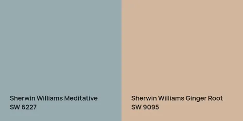 SW 6227 Meditative vs SW 9095 Ginger Root