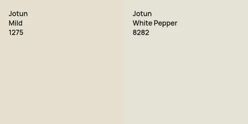 1275 Mild vs 8282 White Pepper