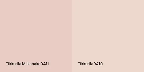 Y411 Milkshake vs Y410 