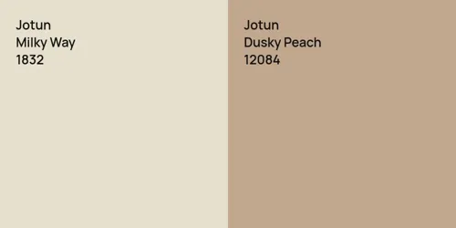 1832 Milky Way vs 12084 Dusky Peach