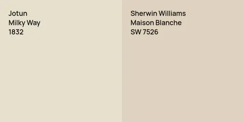 1832 Milky Way vs SW 7526 Maison Blanche