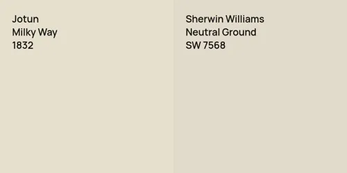 1832 Milky Way vs SW 7568 Neutral Ground