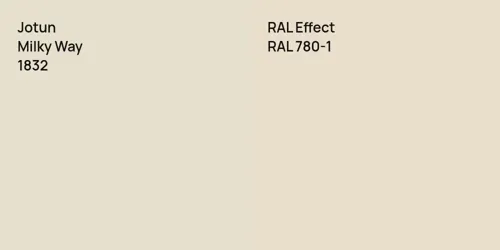 1832 Milky Way vs RAL 780-1 