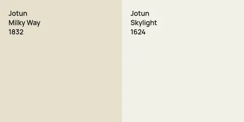 1832 Milky Way vs 1624 Skylight