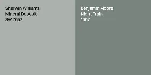 SW 7652 Mineral Deposit vs 1567 Night Train