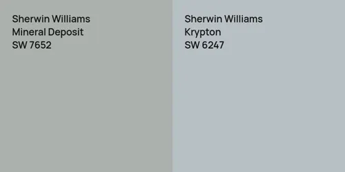 SW 7652 Mineral Deposit vs SW 6247 Krypton