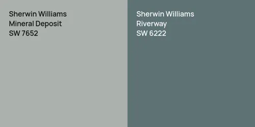 SW 7652 Mineral Deposit vs SW 6222 Riverway