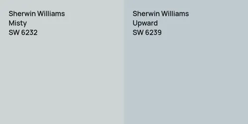 SW 6232 Misty vs SW 6239 Upward